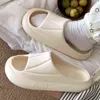 Vrouwen mannen zomer slippers thuis sandalen strand dia's flip flops hoge hakken dikke zolen jongens meisjes badkamer huis schoenen zapatillas y220301