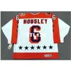 740s #6 PHIL HOUSLEY 1984 Galles "All Star" CCM Maglia da hockey vintage retrò o personalizzata con qualsiasi nome o numero maglia retrò