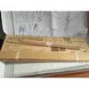 Nidale Modeli Ücretsiz Kargo Ölçeği 1/96 Klasikler Antik Harvey Battleship Ahşap Model Kitleri Harvey 1847 Ahşap Yelkenli Model LJ200928