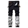 Denim Designer MOTO BIKE Jeans High Quality For Men Size 28-38 40 42 2021 Autumn Spring HIP HOP Punk Streetwear G0104