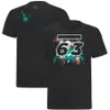 F1 T-shirt 2022 Formule 1 Team T-shirts Nieuw seizoen Racing Extreme Sport Mens T-shirt Fans korte mouwen buiten motorcross trui