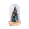 Décorations de noël noël brillant bureau arbre ornements led veilleuse mini fête de vacances cadeau pour family1