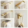 brushed gold towel hooks