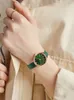 Julius Montre pour Femme en Cuir véritable Robe de Mode Dames Poignet Femme Horloge Japon Quartz Bracelet Fille Anniversaire Vacances boîte-Cadeau
