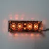 Övriga klockor Tillbehör Automatisk sömn Lätt Retro Skrivbord 4-bitars Nixie Tube Clock för kontor