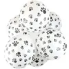 حزب الديكور 10PCS أسود الكلب بالون الكرة اللاتكس الكرة العارية البالونات عيد ميلاد