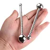 Sex Adult toy Urine plugging rod Metal horse eye expander Stainless steel urethral bead pagoda stick Male Appliance Masturbation Toy 1123