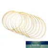 10 sztuk 15 cm / 20 cm Średnica Dream Catcher Ring Round Drewniane Bamboo Hoop DIY Craft Narzędzia