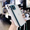 Fashion Lanyard Phone Cases For iPhone 12 11 Pro Max XS XR 7 8 Plus Lens Camera Protection Transparent Back Cover