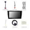 Lecteur DVD de voiture 2 Din 9 "Android 10.0 Radio multi-écran tactile Navigation GPS pour Mazda 3 2004-2009 avec WIFI AUX FM/AM Bluetooth