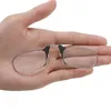Solglasögon Legless Clamp Nose Reading Glasses för både män och kvinnor Bärbart fall kan fästas på mobilen +2,00