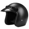 Motorcykelhjälmar Hjälm Jet Vintage Open Face /4 Half Casco Moto Capacete Motoqueiro 2022 Mopeds Enduromotorcycle HelmetsMotorcycle