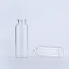 ホリデーデコレーションのための木製コルクドリフトボトルを添えたドリフトガラスボトルを透明