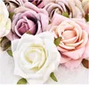 1 stcs 7cm kunstmatige witte roos zijden bloemenkoppen voor bruiloft decoratie diy krans geschenkdoos plakboeking ambacht nep