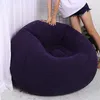 Lazy Sofa Inflatable Ball Shape Air Bed Camping Recliner Double Couch Schoolbag Outdoor Pads