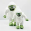 النباتات مقابل Zombies Plush Toys محشو الدمى Yeti Zombie صغيرة / كبيرة الحجم