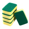 2/5pcs/set Cleaning Sponge High Density Eraser Soft Scouring pad Cloth Brushes Kitchen Bathroom Dish Tools