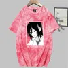 Anime Hori San till Miyamura Kun Short Sleeve Round Neck Tie Färg sommar T-tröja Y0809