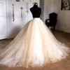 tulle de mariée beige