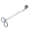 Éteignoirs en acier inoxydable Bougie Mèche Tondeuse Or Rose Bougie Ciseaux Cutter Bougie Mèche Tondeuse Lampe À Huile Garniture Ciseaux Cutter DAW130