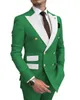 Blazer per abiti da uomo 2021 Smoking da sposa neri su misura da uomo doppiopetto sposo Best Man Blazer da lavoro formale 2 pezzi (giacca + pantaloni)