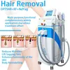 Ny ankomst Kraftfull 4 i 1 OPT RF Laser IPL HR Hud Rejuvenation Tattoo Hair Removal Machine