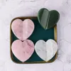 Big Size Gua Sha Tool Face Massager Natural Crystal Stone Love Heart Rose Quartz Guasha Health Care Spa Skin Detox Scraping Massage Head Facial Beauty