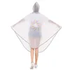 Haute qualité Hommes Femmes Cyclisme Vélo Vélo Raincoat Cape Poncho À Capuchon Coupe-Vent Manteau Mobilité Scooter Couverture 211025