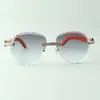 Klasik XL Elmas Güneş Gözlüğü 3524027 Turuncu Doğal Ahşap Arms Gözlüklü, Doğrudan Satış, Boyut: 18-135 mm