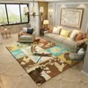 Dywany dywany geometryczny styl boho w stylu dywanu dywanu dywanu maty podłogowe nowoczesne dywany do salonu dzieci bawi się sofa stołowa kichen nonslip