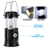 LED Portable Lantern Solar Powered Flashlights Camping Rechargeable Hand Lamp for Hiking Outdoor Lighting Emergency