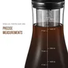 Soulhand 1500ml máquina de café expresso fermentação fria café gelado duplo uso filtro coffeetea pote gelo gotejamento potes de vidro 2203017065392