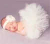 Yeni doğan bebek tutu etekler bebek kızlar kabarık etekler kıyafet toddler bebek kısa kek etek prenses kafa bantları pos prop costume235p
