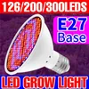 E27 plantes poussent lumière ampoule à spectre complet LED éclairage AC85-265V hydroponique croissance lumières croissance tente boîte semis