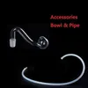 Led Narguilé Pipe En Verre Changement De Couleur Bangs Légers Dab Plate-forme Pétrolière Percolateur Barboteur Conduites D'eau Portable Shisha Huile Narguilés Cendre Avec Bol De Tabac