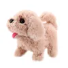 7 tipos robô cão cachorro eletrônico puppy puppy pulso wag teddy teddy brinquedos andar casca brinquedos engraçados para crianças presente de aniversário