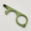 Zincalloy No Touch Door Openers Anti Contact Doors Opener Tool Noncontact Press Hissverktyg Pekskärm Key Chain BH6099 TYJ2211249