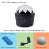 Auto Draagbare DJ Lamp LED-verlichting Stage Star Sky Top Trystal Magic Ball USB Opladen Voice Control Kerstmorage D33