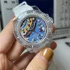Motre be lukse mechaniczne zegarki męskie 3135 Automatyczny ruch mechaniczny akrylowe kryształowe zegarki zegarki na ręce relojes