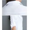 Damesblouses Shirts Wit Shirt Blouse 2021 Lange mouw Lente Herfst Blusas Plus Size Casual Vintage Roze Chemisier Femme Tops Blusa L