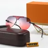 2020 Nowy Luksus Najwyższej Jakości Klasyczne Okulary przeciwsłoneczne Pilot Projektant Marka Mody Męskie Kobiet Okulary Okulary Okulary Szkło Metalowe