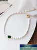 kshmir Japanische und koreanische Retro-Mode-Perlenkette, süßer weiblicher Charme, Halsbandkette, kleine frische Schlüsselbeinkette 2020