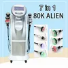 Professionele 80K Cavitatie RF Vacuüm Afslanken Machine Radio Frequentie Huid Toestorting en Anti Aging Beauty Apparatuur met CE