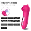 Nxy Sexo Brinquedo Vibrador Vibrador Inaladores Poderosos Vibradores Chupando e lambendo Clitóris Toys Store Acessórios 1218