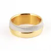 Bague en acier inoxydable pour homme, fiançailles, mariage, petit ami, mari, anniversaire, cadeau