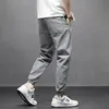 Hommes Jean survêtement Harem pantalon hommes pantalons Harajuku Cargo Jeans coton décontracté Harem Denim Hip Hop pantalons de survêtement homme pantalon 220311