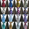 295 Stijlen 8 cm Mannen Zijde Ties Mode Heren Hals Ties Handgemaakte Bruiloft Tie Business Ties Engeland Tie Strepen Plaids Dots Stropdas