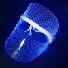 3 Colors LED Light Facial Mask LED Pon Therapy Face Mask Anti-aging Anti Acne Wrinkle Removal Skin Care Tighten Beauty Salon LED Toys277z