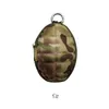 Stuff Sacks 2021 Multifunctional Grenade Shaped Car Keys Wallets PU Leather Hand Zipper Coin Purse Pouch Bag Keychain Holder Case