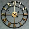 Wandklokken Grote klok SAAT Oversized horloge Reloj Pared Horloge Duvar Seringi Luxe Kunst Big Gear Metal Vintage Woonkamer